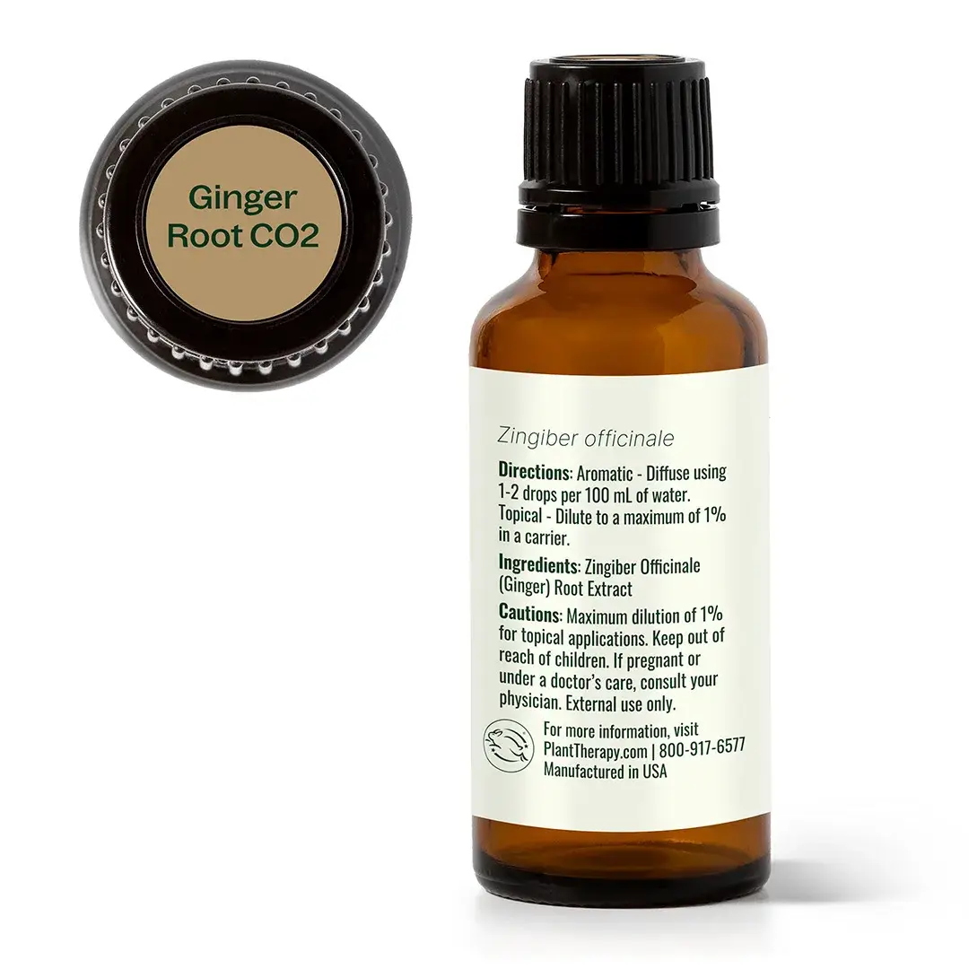 Plant Therapy - Wholesale Essential Oil - Ginger Root CO2 Extract 30 mL6