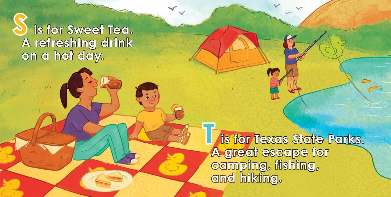 Cardinal Publishers Group - Wholesale Baby & Toddler Book (0-2) - ABC Texas - Kids' Alphabet Learning Book2