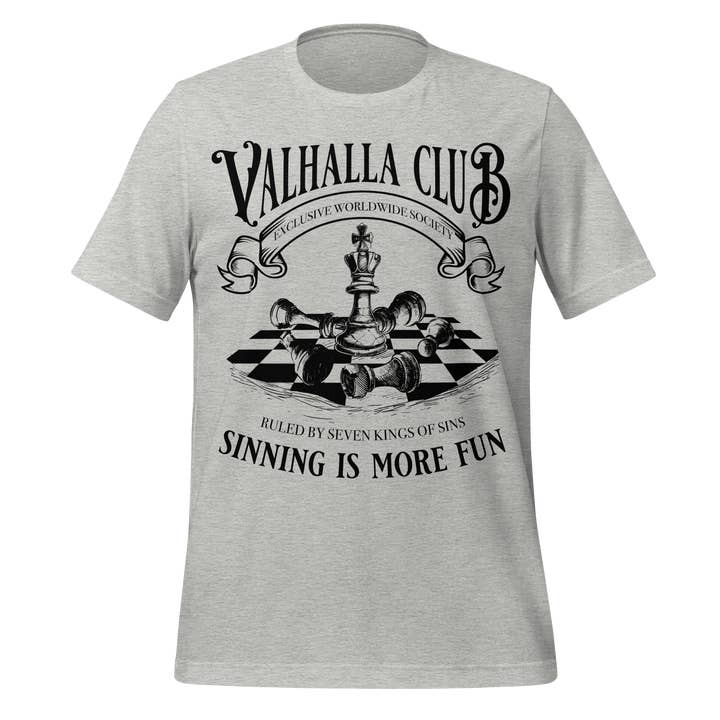MagicMerchEmporium - Wholesale Screen Printed T-Shirt - Unisex - Valhalla Club Tee