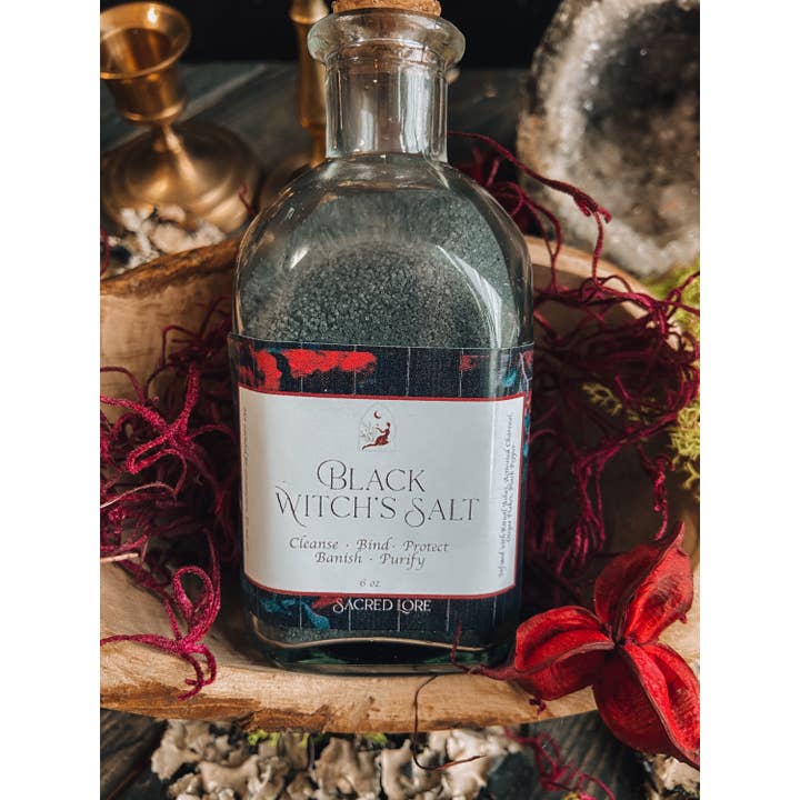 Sacred Lore – wholesale Meditation supplies – Black Witch’s Salt, Black Salt, Ritual Salt, Altar Decor5