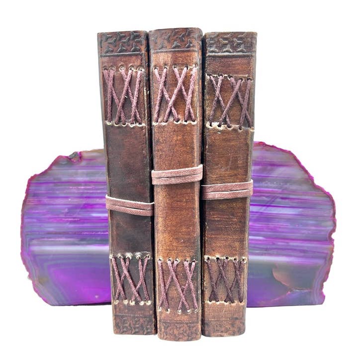 Crystal River Gems LLC - Wholesale Bookend - Agate Assorted Polished Bookends (Size 3 To 6 Inches) (1 Pair) Hand Carved Polished Gemstone Decor4