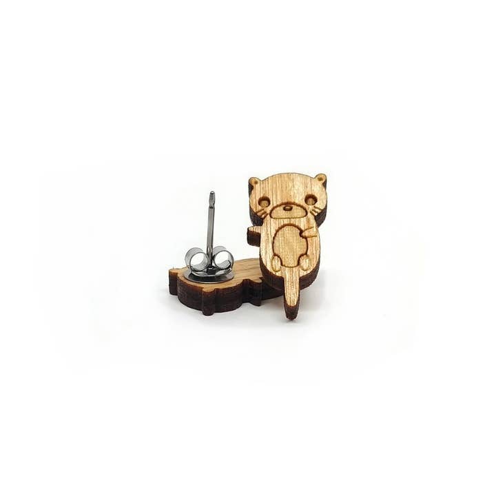 Unpossible Cuts - Wholesale Stud/Post Earrings - Otter Earrings