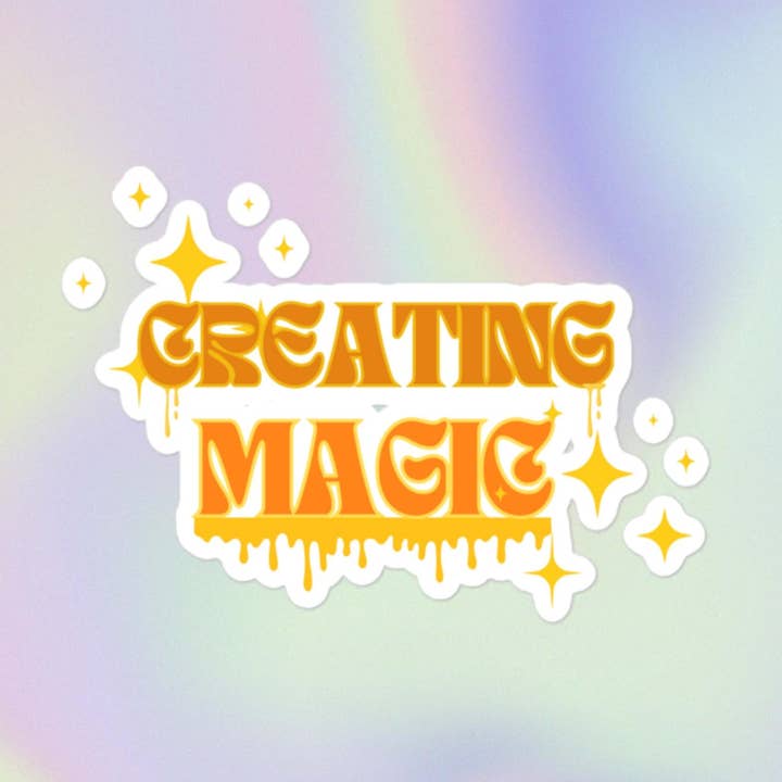 Oprettelse af Magic Gold Sticker for engroshandel hos What Now What Next