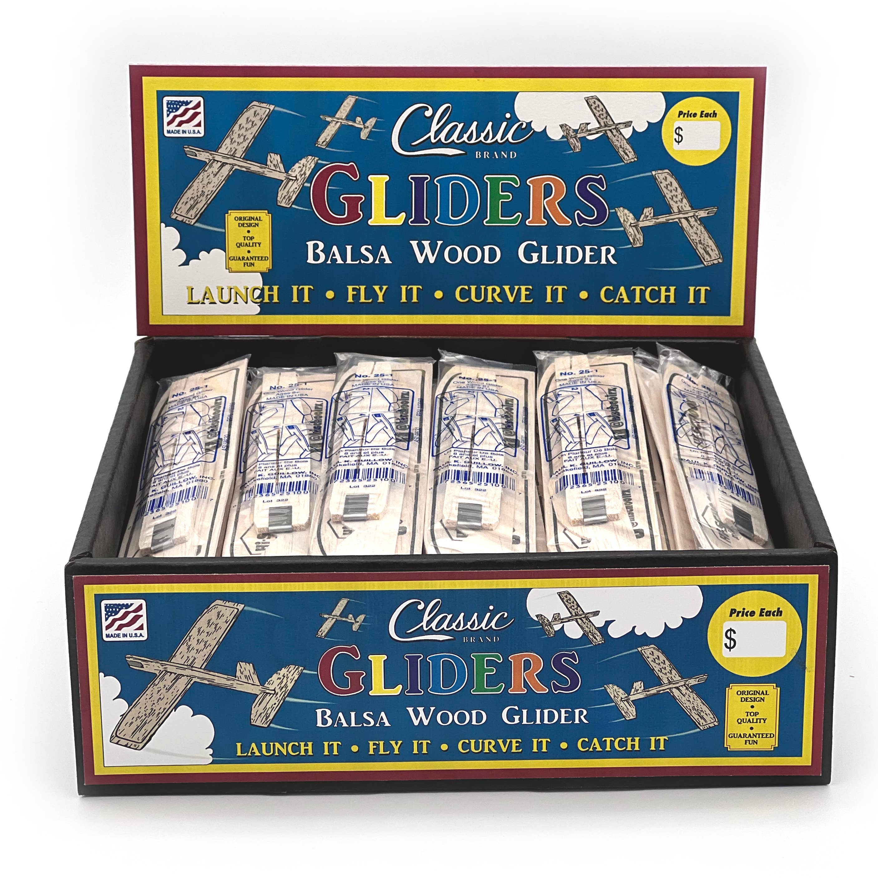 Aero-Motion, Inc. - Wholesale Wood Toy - Kids - Custom Imprinted 8" Balsa Gliders1