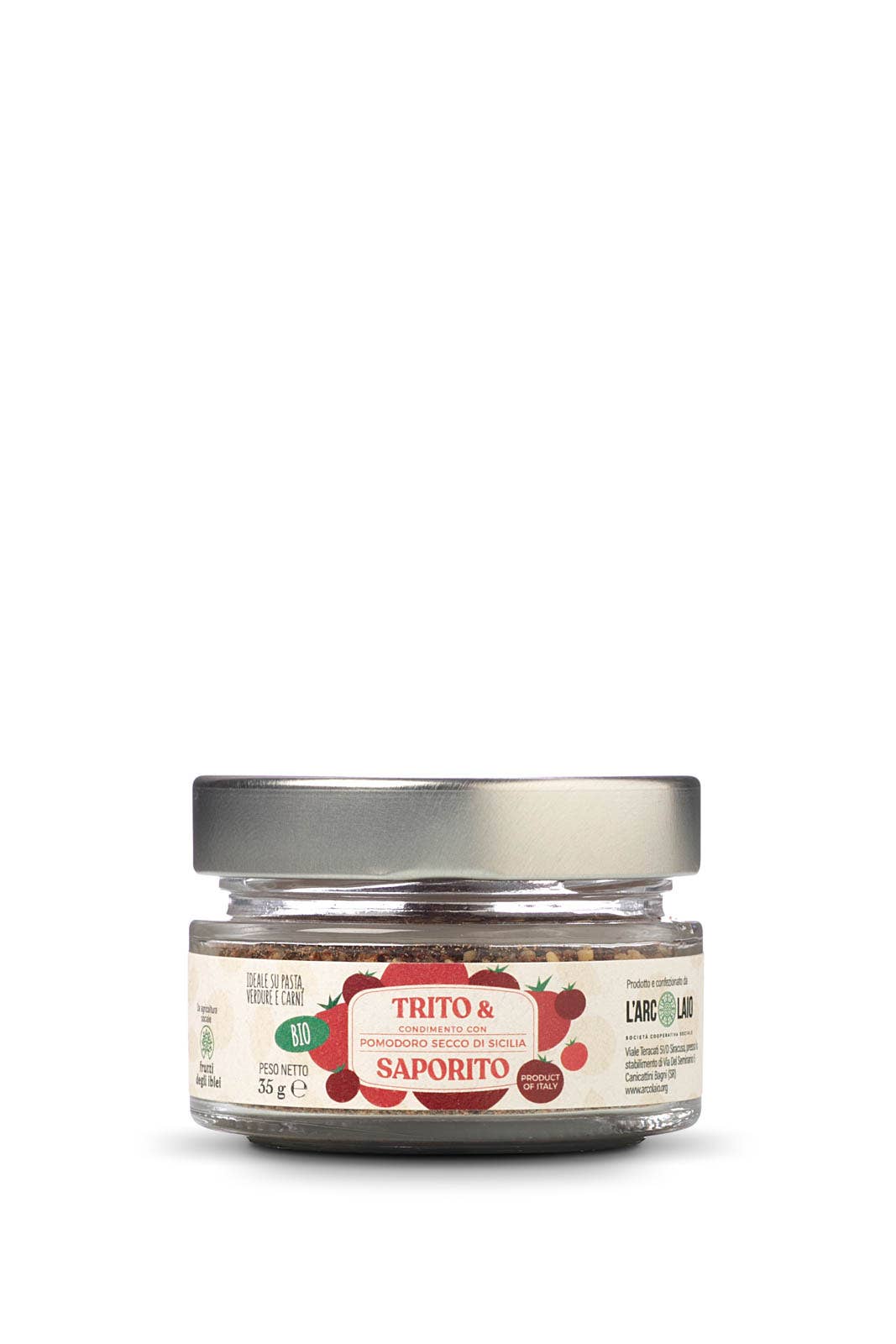 Dolci Evasioni - Venta al por mayor Pesto - Crujiente y sabroso con tomate seco y almendras0