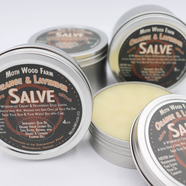 Orangen- und Lavendelsalbe für den Großhandel von MOTH WOOD