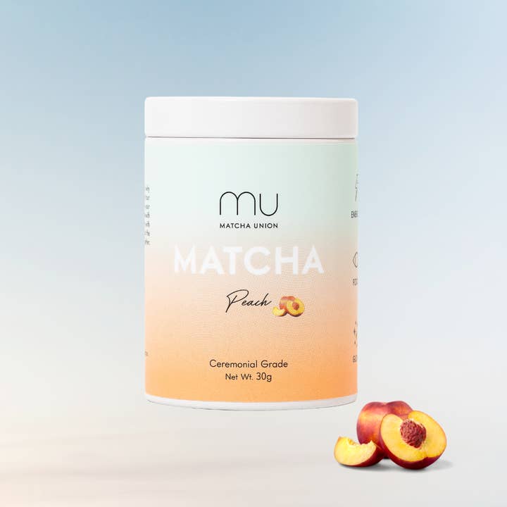 Peach Matcha 30g for wholesale by Matcha Union