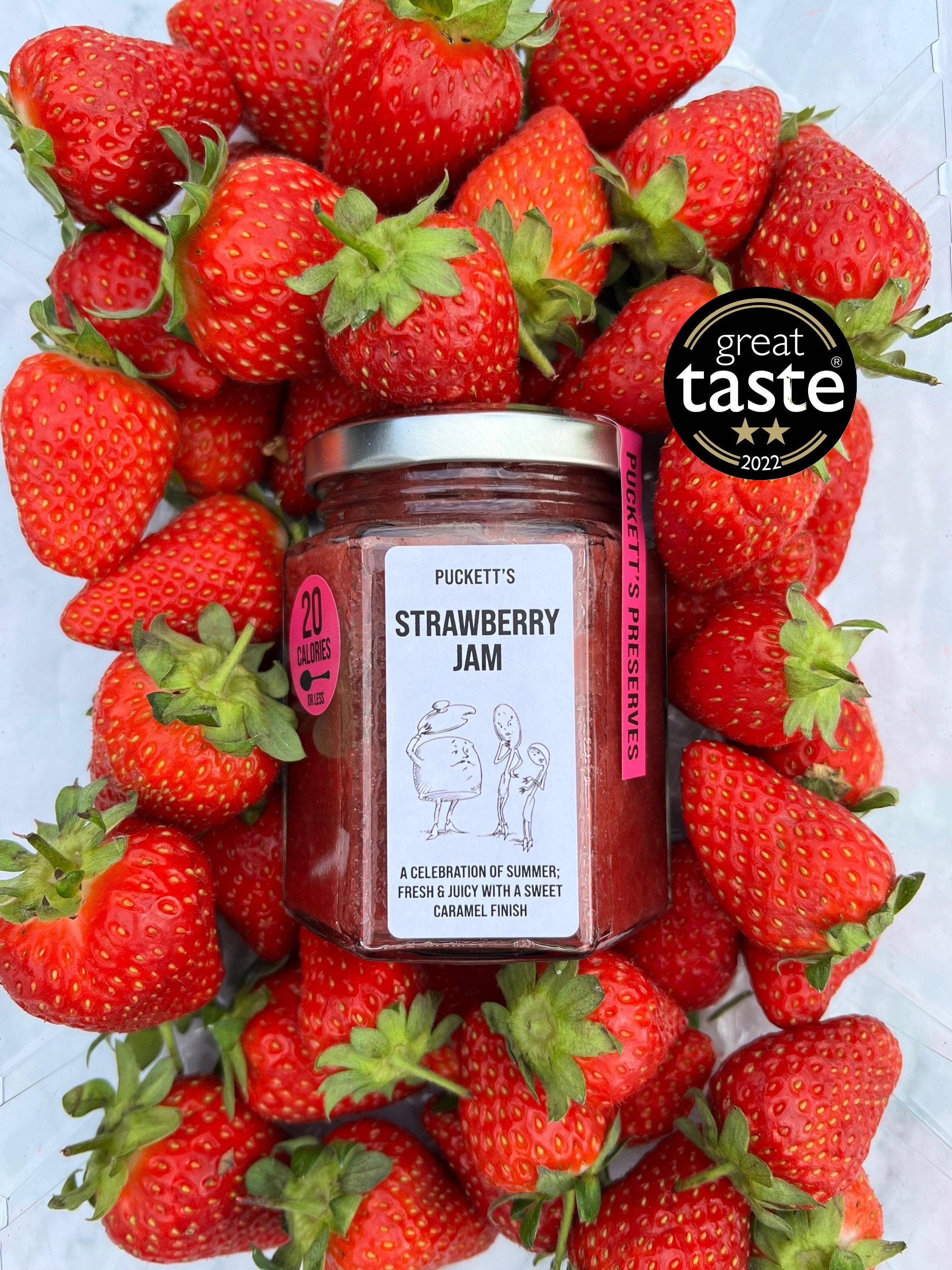 Puckett's Pickles Ltd – wholesale Jam/jelly – Strawberry Jam – A celebration of Summer; fresh and juicy wi1