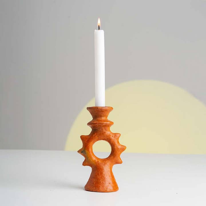 KALYS - Wholesale Candle Holder - Terracotta candle holder4