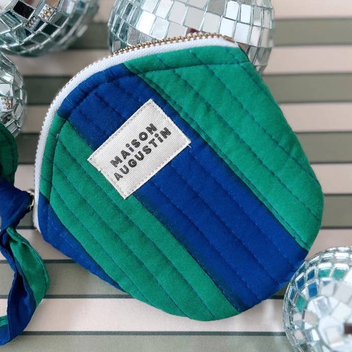 Maison Augustin - Wholesale Coin Purse - Women's - STRIPE PRAIRIE Wallet0