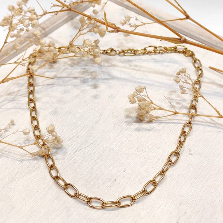 LOLO & YAYA - Wholesale Link & Chain Necklace - Charms Chain 3—Necklace0