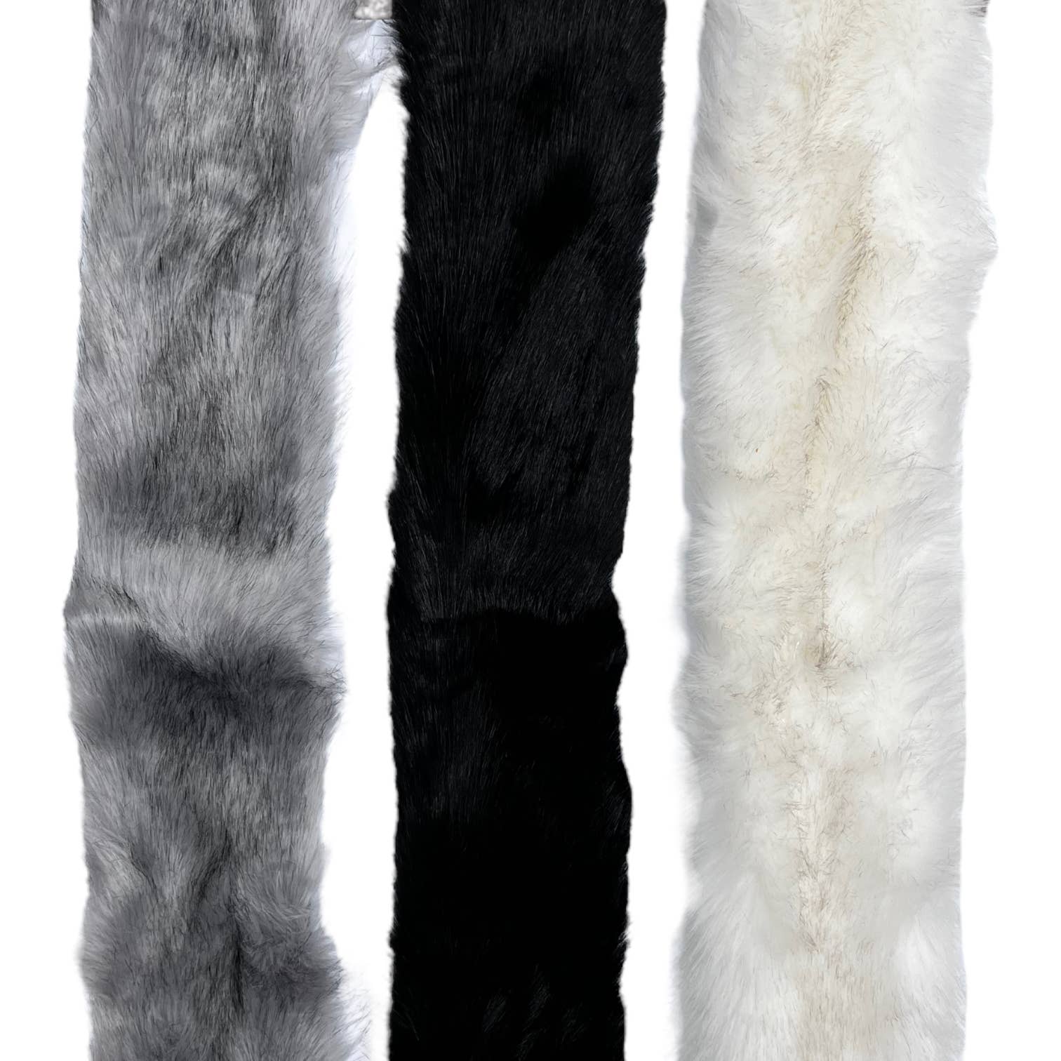 London Scarves - Wholesale Scarf - Women's - Plain Fake Fur Scarf Collection4