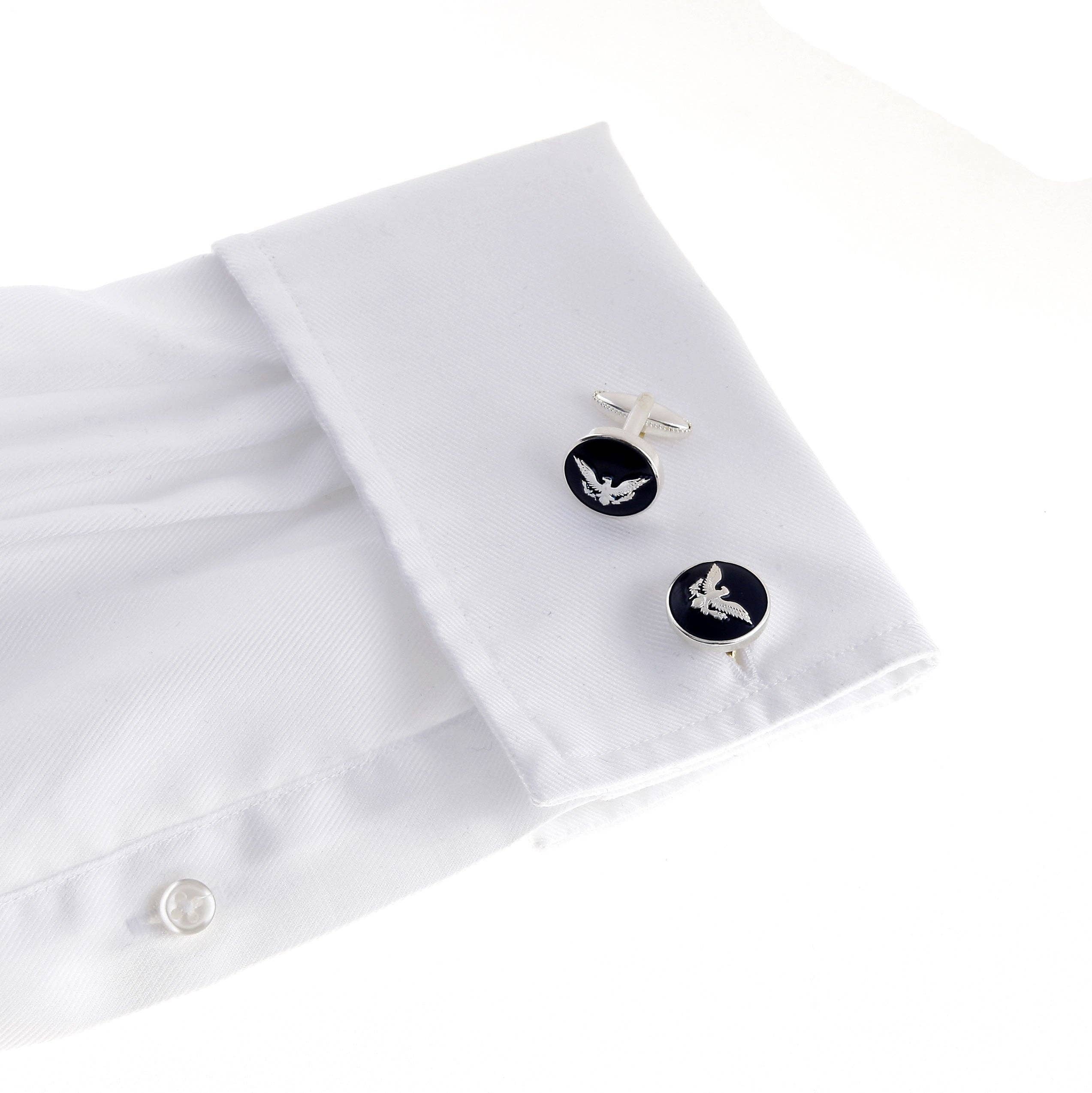 Wimbledon Cufflink Company – wholesale Cufflinks – The American Eagle Cufflink1