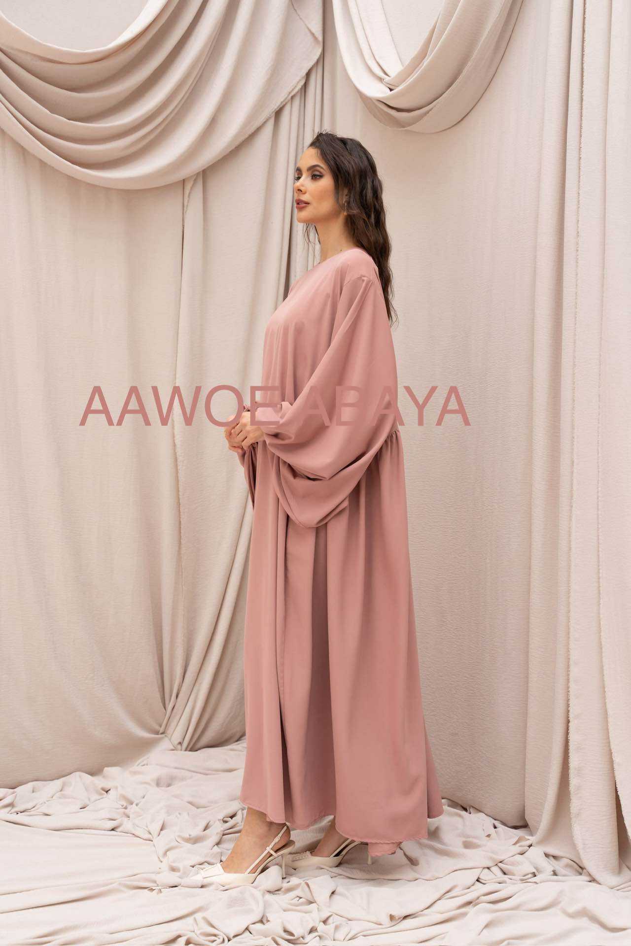 Aawoe Abaya - Wholesale Dress - Women's - Elegant Abaya Dress - 2466-ROB54