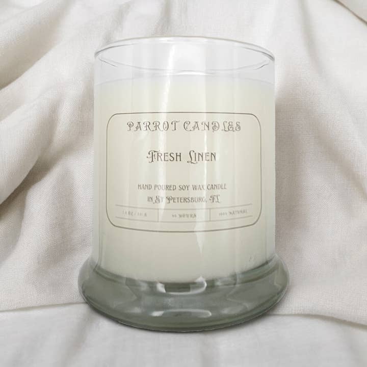 Färskt linne för wholesale av Parrot Candle LLC