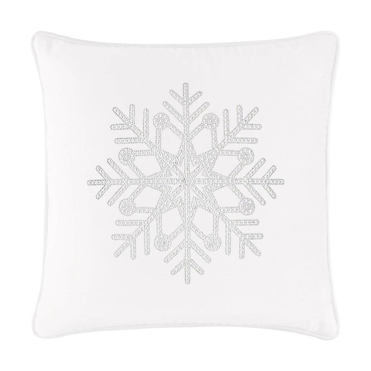 Sparkles Home - Wholesale Throw/Decorative Pillow - Rhinestone Snowflake Pillow62