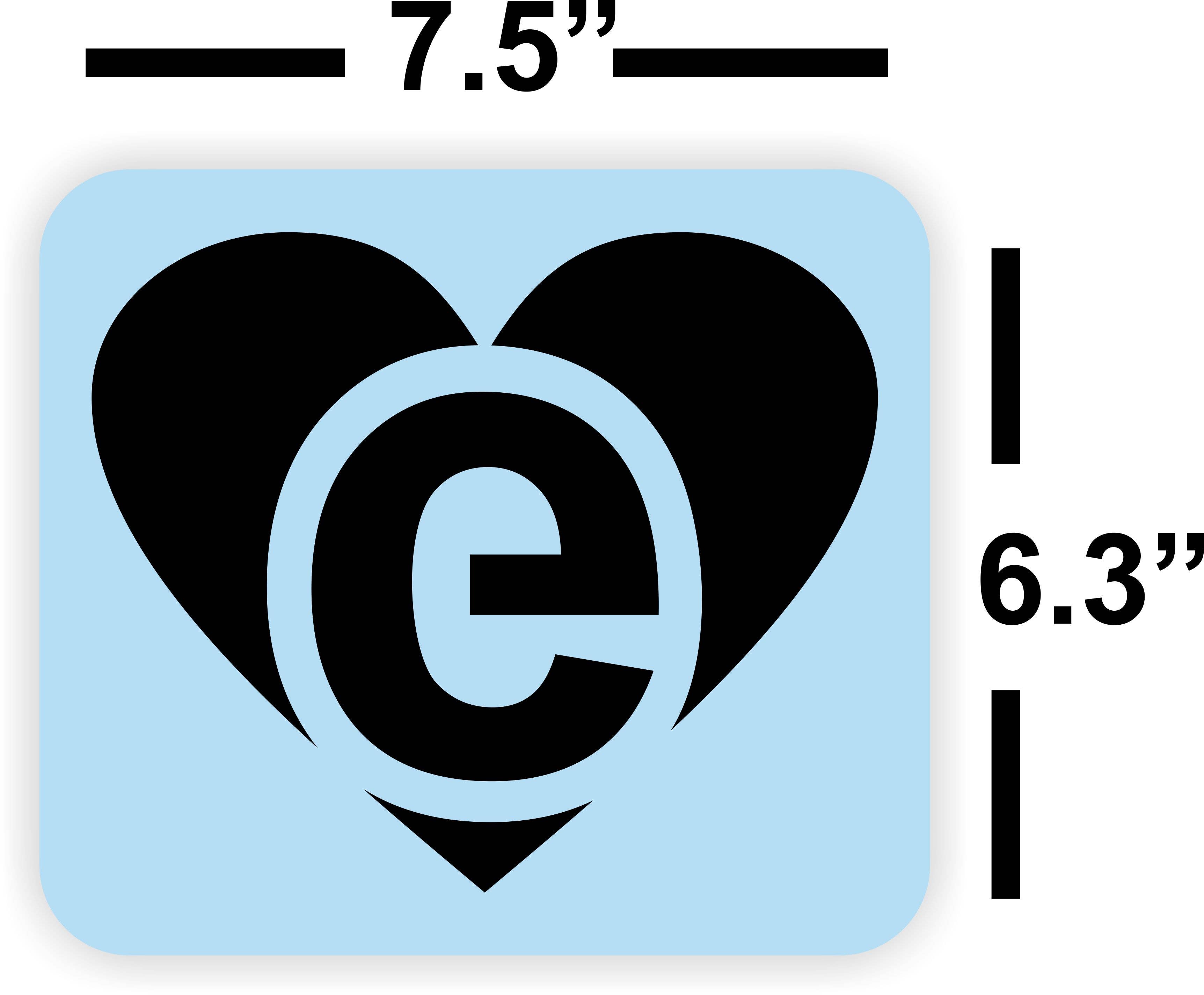 Barn Star Painting - Wholesale Stencil/Craft Die - Valentine's Welcome Heart Stencil Kit3