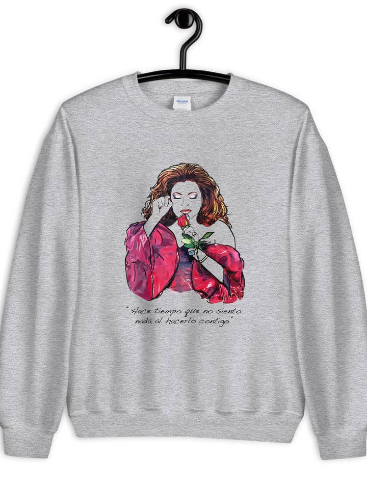 Rocío Jurado sweatshirt, I'm sorry my love for wholesale by El loco del Pelo Rizo