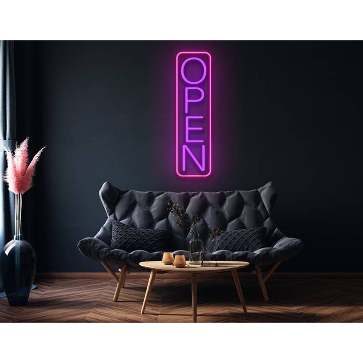 Glow Neon – Großhandel Neonschilder – Leuchtreklamen „Open Welcome Bar Pub“, LED-Schild öffnen