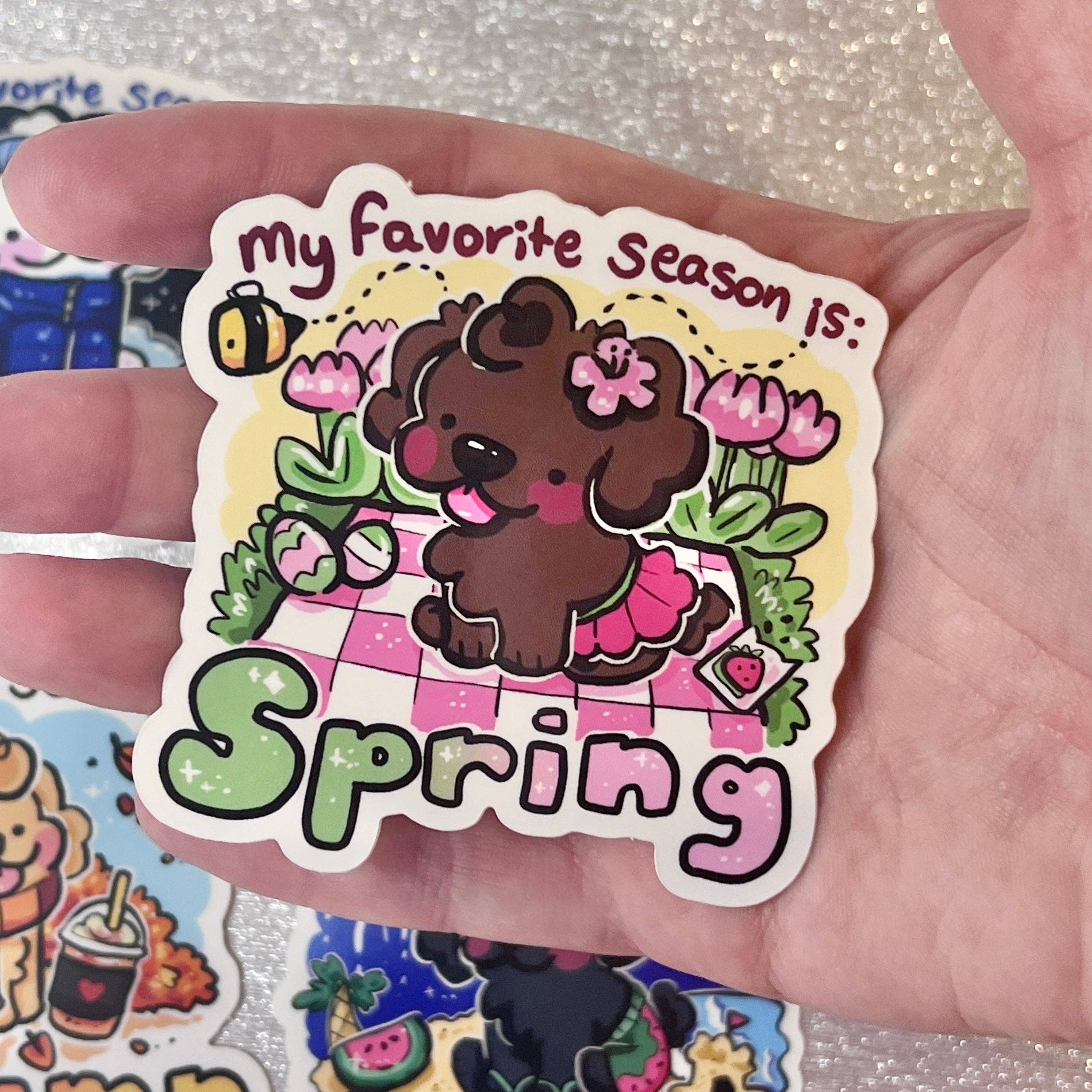 Woolblossom - Wholesale Sticker - My Favorite Season Is: !!! ~ Stickers5