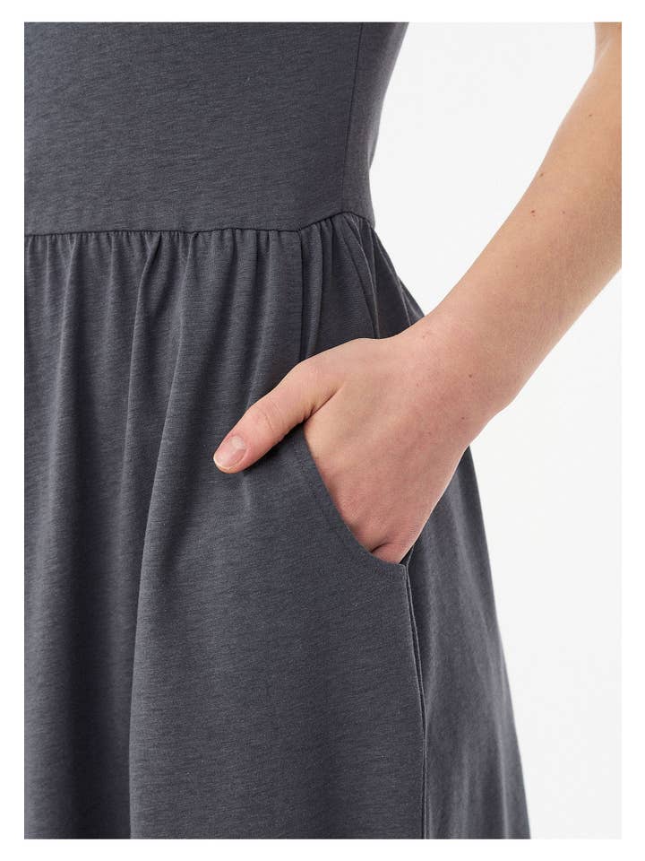 ORGANICATION - Wholesale Dress - Women's - Jerseykleid aus TENCEL™ Lyocell und Bio-Baumwolle5