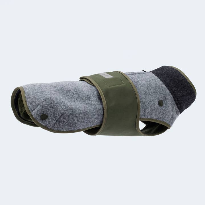 Leopold's Finest for dogs - Wholesale Pet Coat - Dog - Loden coat with removable fleece for dachshunds and small dogs3
