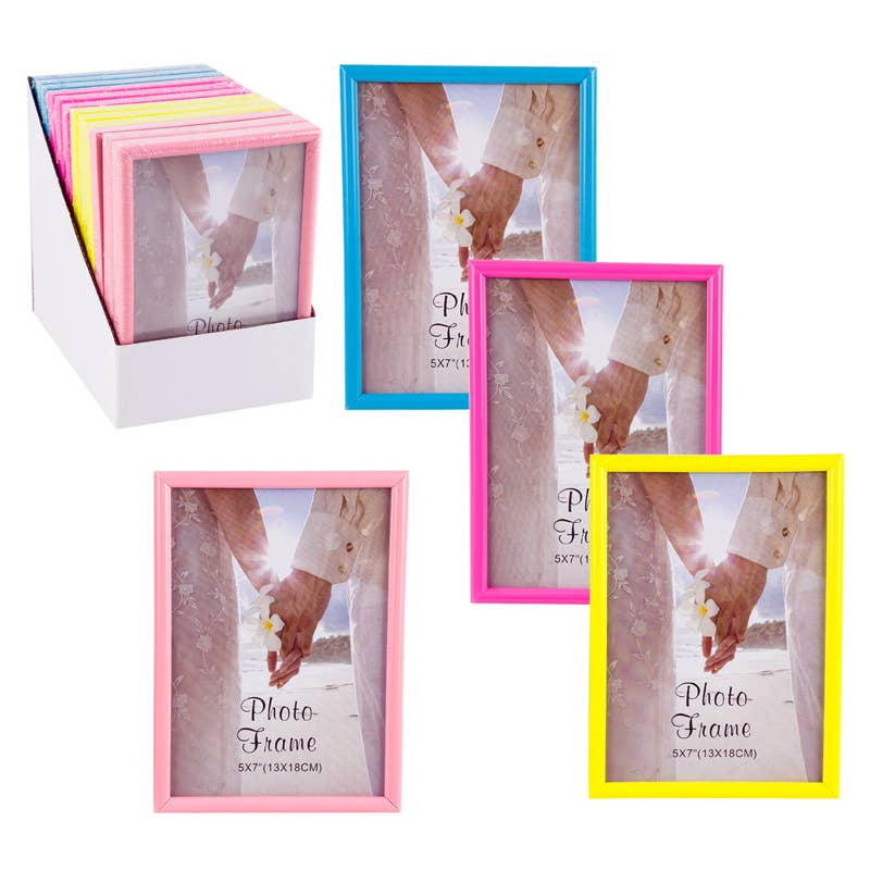 Deluxe Import Trading - Vente Cadres photos - Cadre photo 13 x 18 cm avec bordure néon0