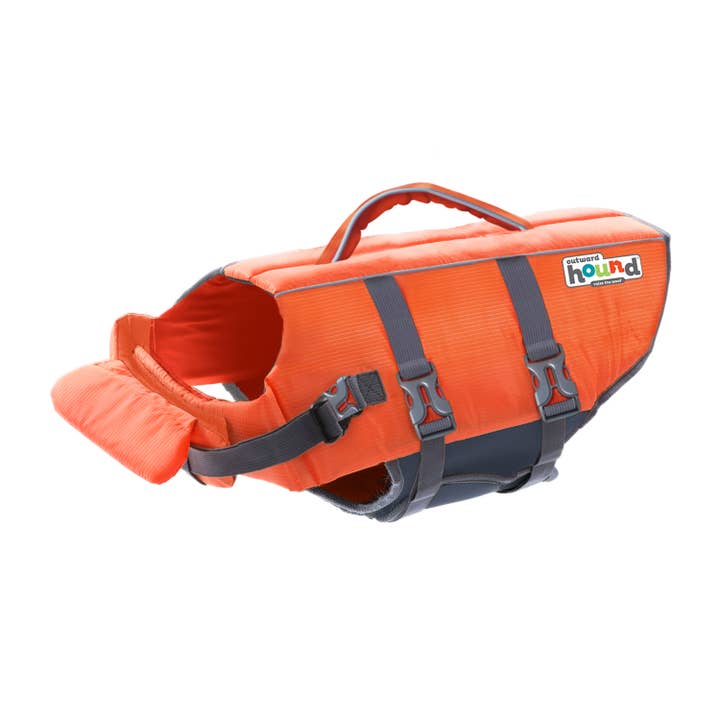 Pet Palette Distribution - Wholesale Pet Jacket - Dog - Outward Hound Granby Splash Dog Life Jacket Orange XS