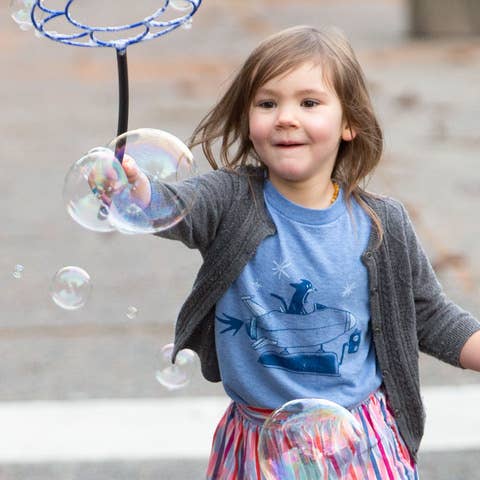 Factory 43 - Wholesale Screen Printed T-Shirt - Kids - Scaredy Cat Kids Shirt2