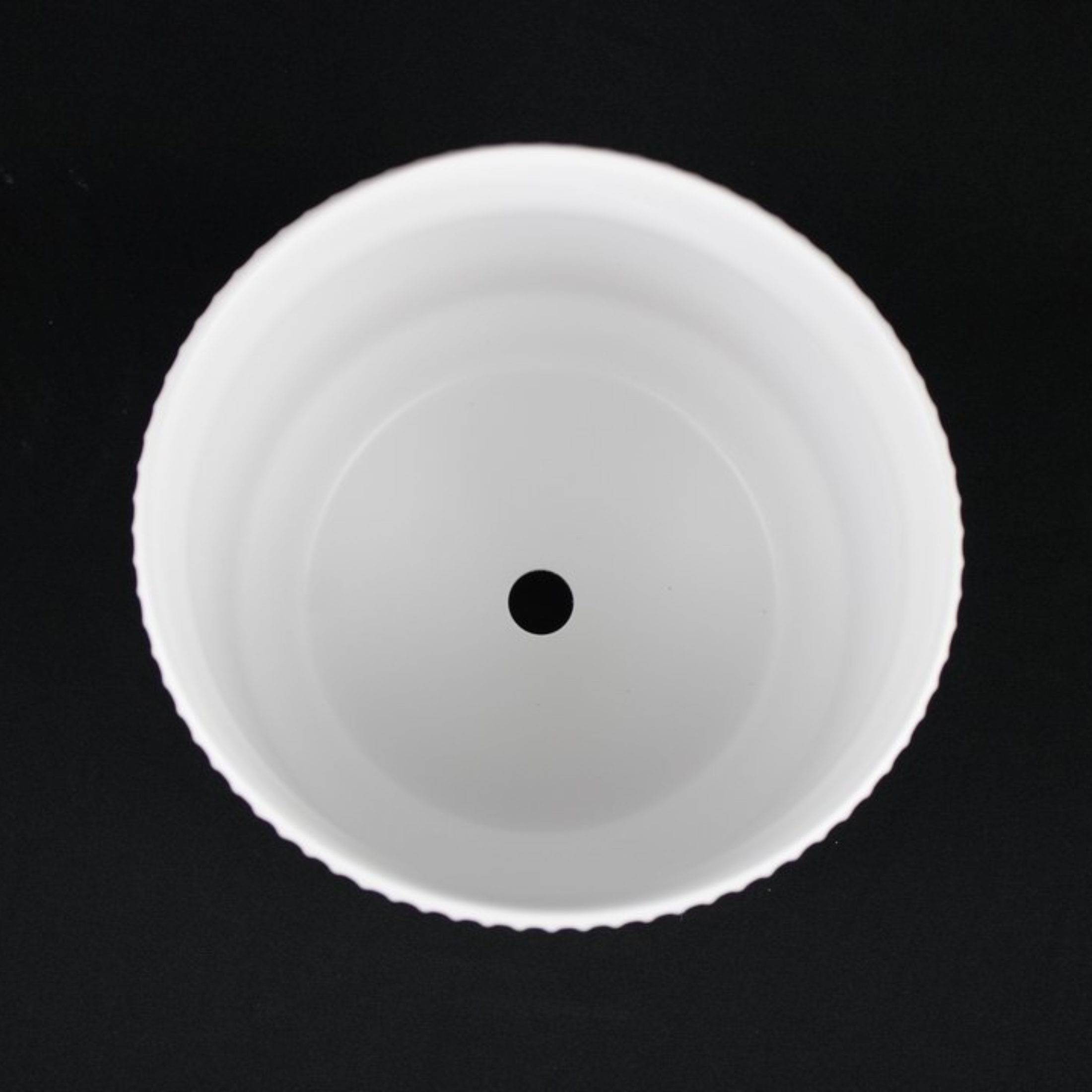 Florinia - Wholesale Plant Pot - 3-Piece White Stoneware Planter Pot Set with Ribbed Texture7