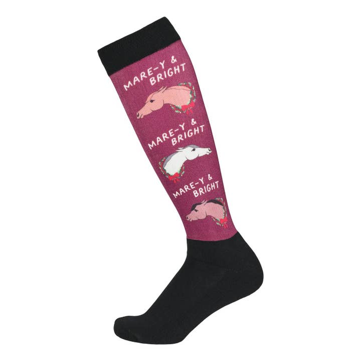 Dapplebay Mare-y & Bright Slick Boot Socks for wholesale by JPC Equestrian