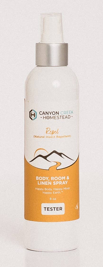 Canyon Creek Homestead LLC - Wholesale Insect Repellent - Body Room and Linen Spray Repel Natural Insect Repellent 8 oz1