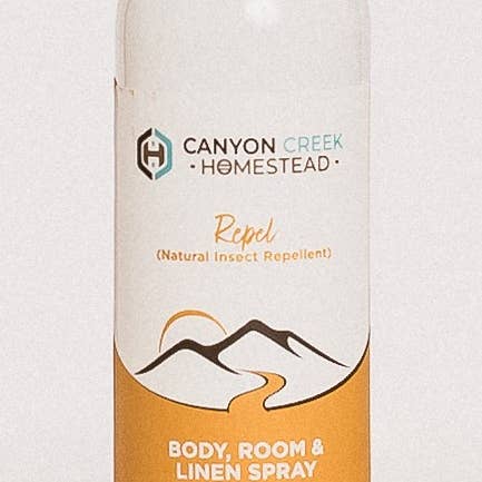 Canyon Creek Homestead LLC - Wholesale Insect Repellent - Body Room and Linen Spray Repel Natural Insect Repellent 8 oz1