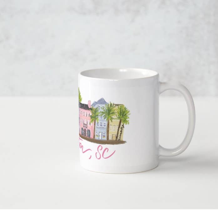 LinnArtzy - Wholesale Coffee mug - Charleston Mug1
