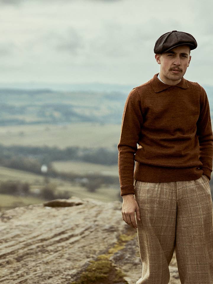 The Wallis Jumper for wholesale by Stanley Biggs Clothiers Ltd