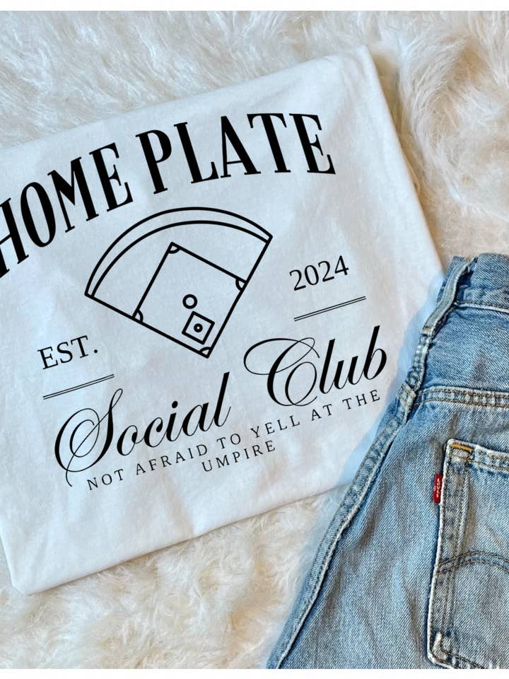 Home Plate Not Afraid To Yell At The Umpire - Tee for wholesale by Twisted Iron Wholesale