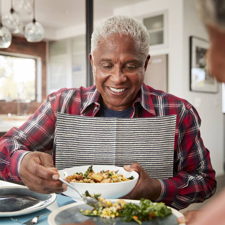 NEATGOODS, LLC. - Wholesale Disposable Napkin - Stylish Disposable Adhesive Napkins/Bibs | 100-Count Box6