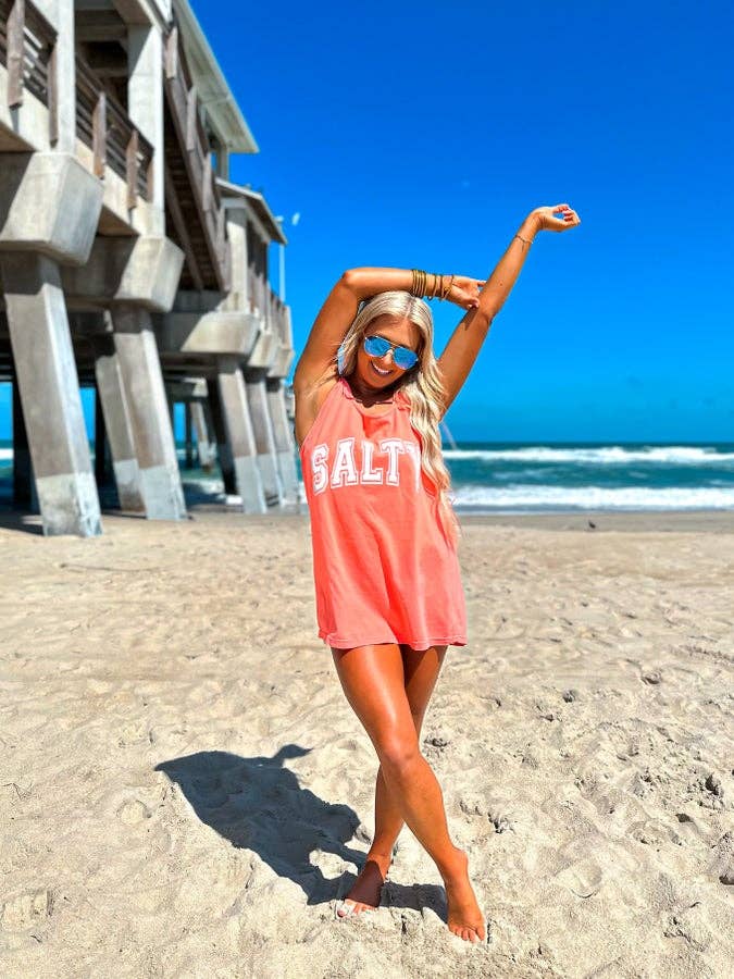 birdie - Wholesale Tank Top - Women's - Salty Graphic Tank2