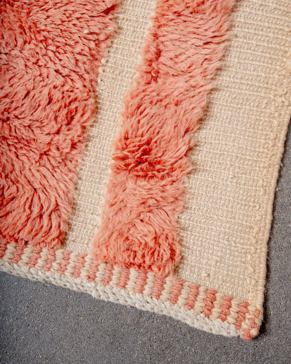 BerberNest - Wholesale Area Rug - Premium Hand-Tufted Peach Beni Mrirt Moroccan Rug2