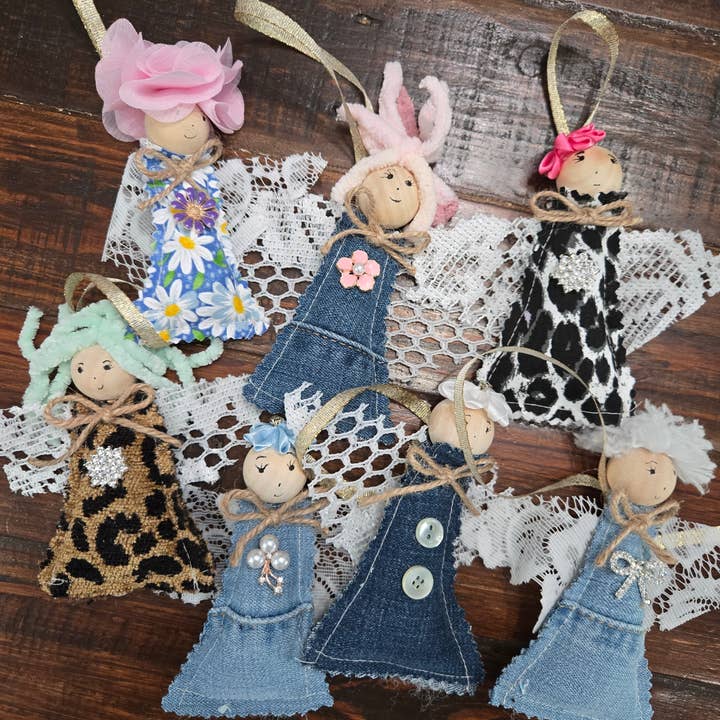 Angel Dolls Ornament for wholesale by Lil Lee Bee