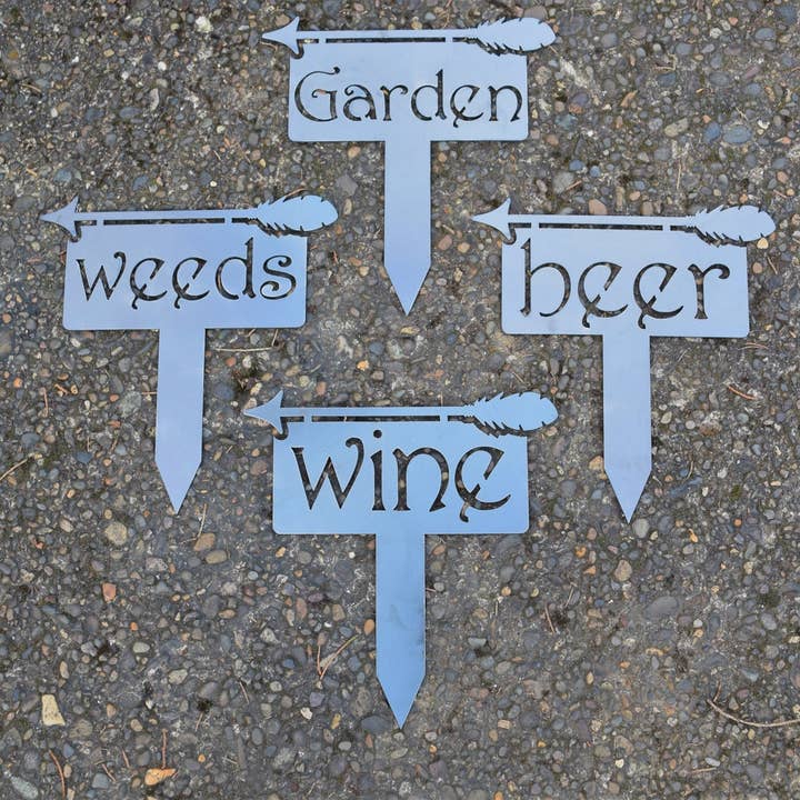 Abgesteckte Gartenmarker für alle Gelegenheiten für den Großhandel von CCR Custom Metals