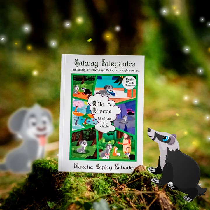 Billa et Buster. La gentillesse est un cercle. pour la vente par Galway Fairytales