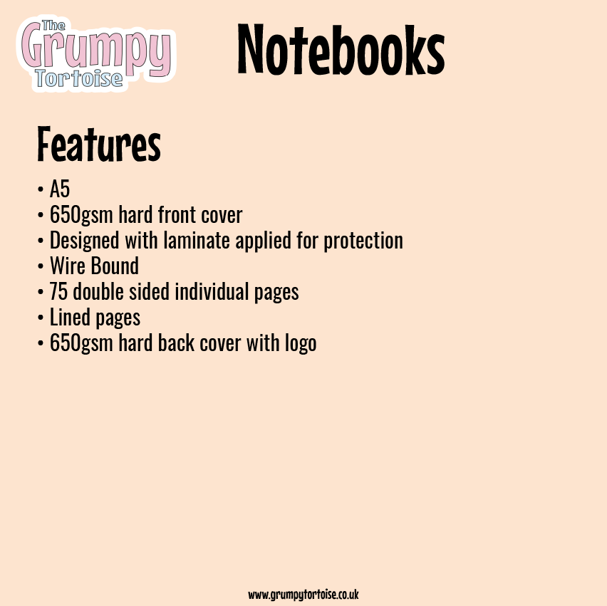 The Grumpy Tortoise - Wholesale Notebook - Spiral Notebooks | Shit I have to Write Down Notebook | Lined Journal | Gift |4