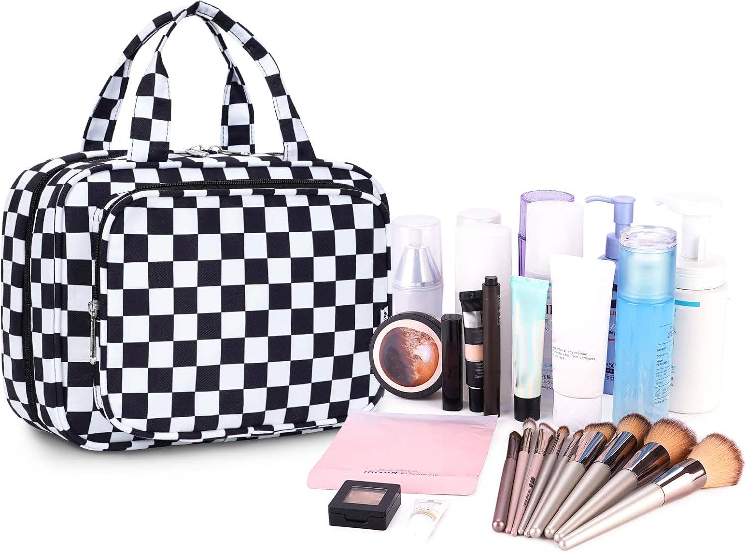 wandf – Großhandel Schmink-/Kosmetiktasche – Hängender Kulturbeutel für Frauen Reise-Make-up-Tasche138