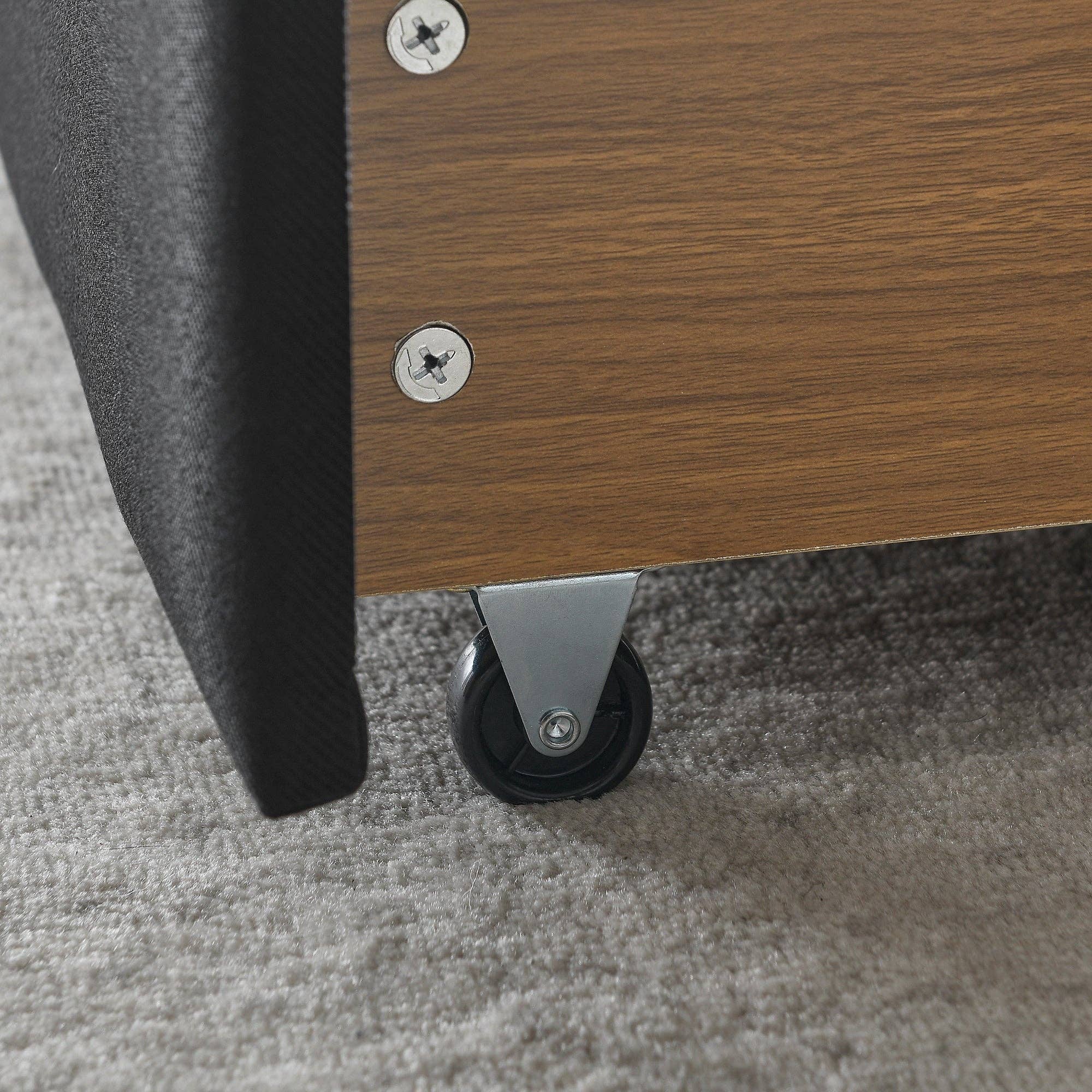 HOMYCASA DESIGN INC - Vente Canapés - Lit de jour capitonné taille Queen avec tiroirs canapé-lit tufté22