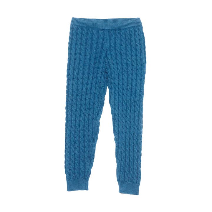 Cable Knit Pants for wholesale by Little Knitwear Co.