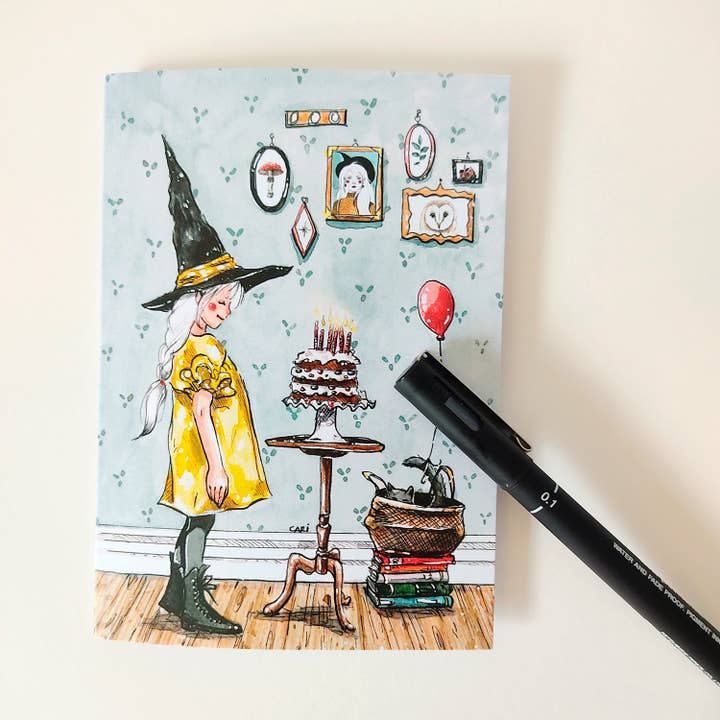 Carillustration - Wholesale Birthday Card - Tarjeta de cumpleaños (díptico)2