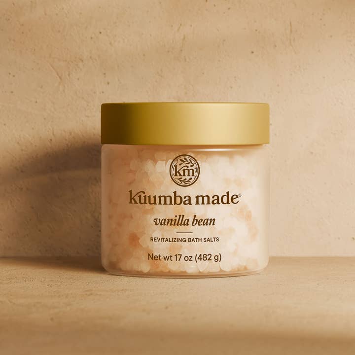 Vanilla Bean Bath Salt for wholesale by Kuumba Made