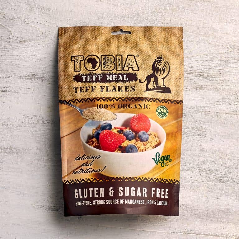 Tobia Teff – wholesale Breakfast cereal – Tobia Organic Teff Flakes