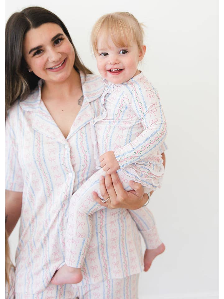 Charlie Lou Baby - Wholesale Jumpsuit - Baby - Bamboo Ruffle Rompee™ | Victorian Whimsy6